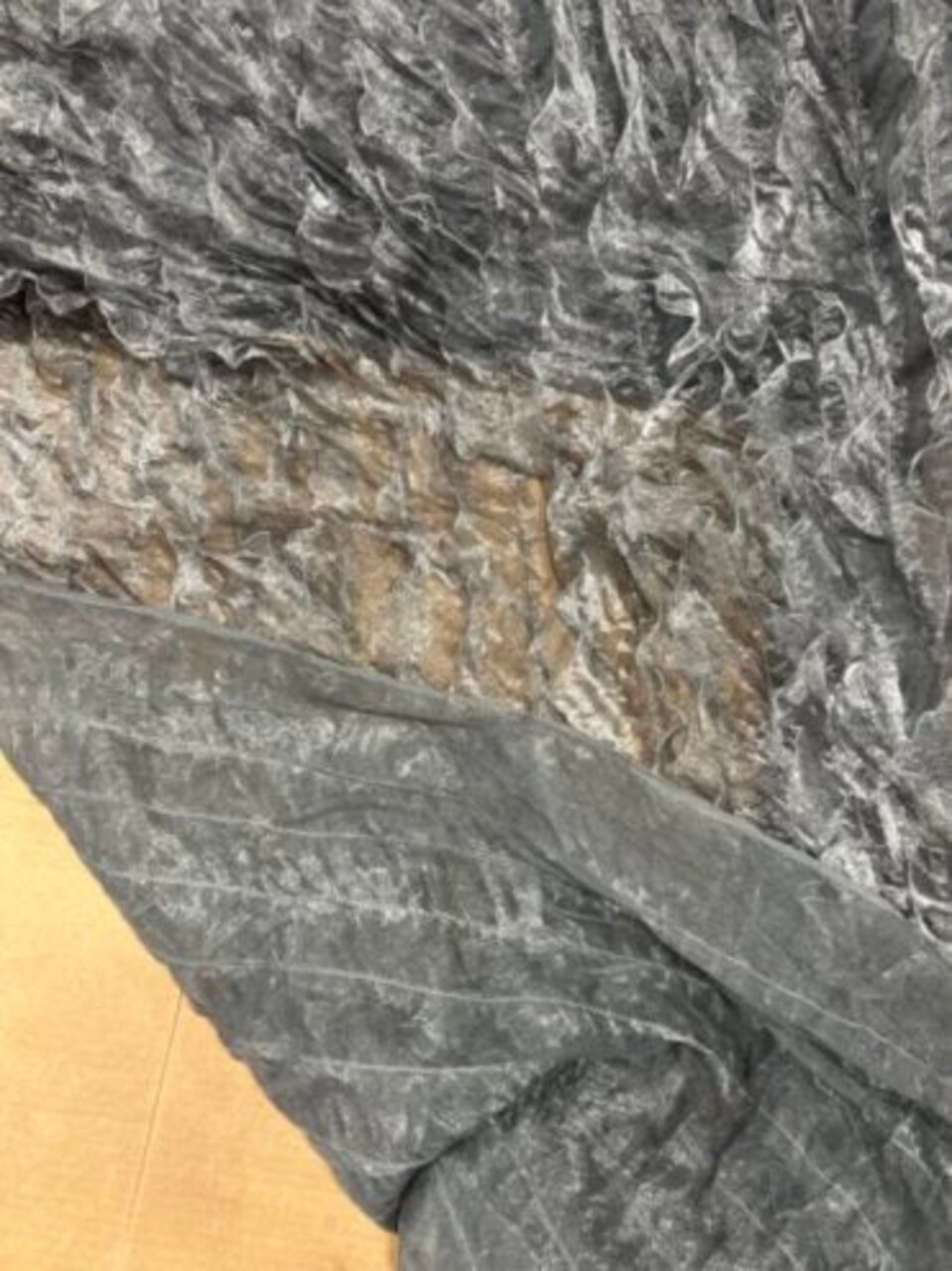 1 Yard Ruffle Organza Fabric Sheer Voluminous for Dresses Backdrops 52–54 inches Wide Decor & DIY Projects